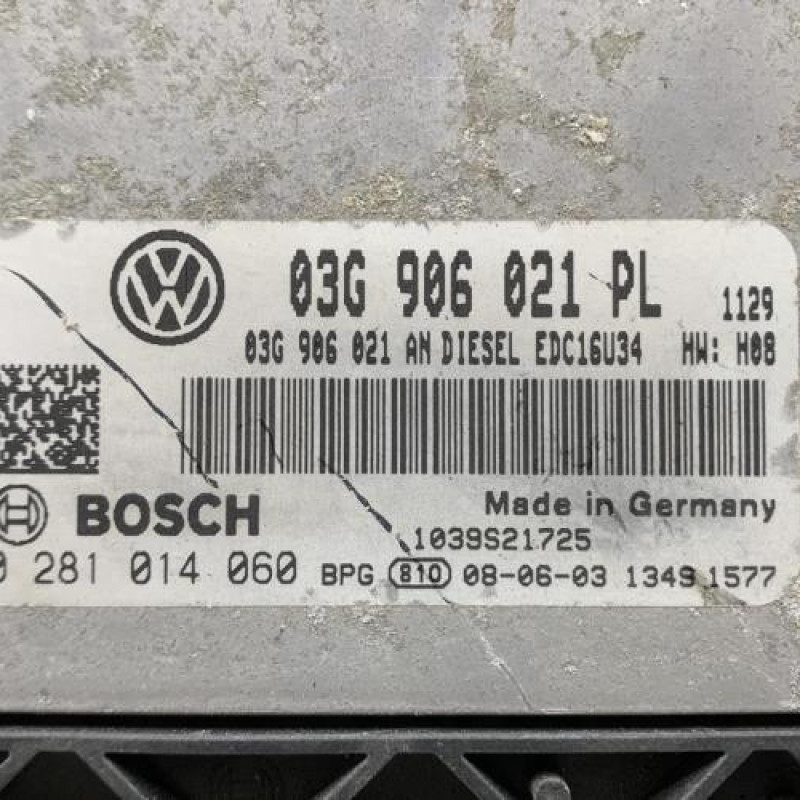 Calculateur VOLKSWAGEN GOLF 5 Photo n°2