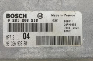 Calculateur moteur PEUGEOT 206