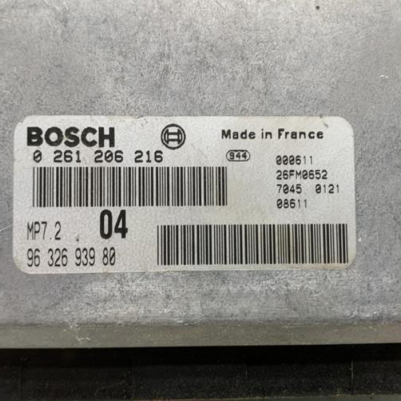 Calculateur PEUGEOT 206 Photo n°4