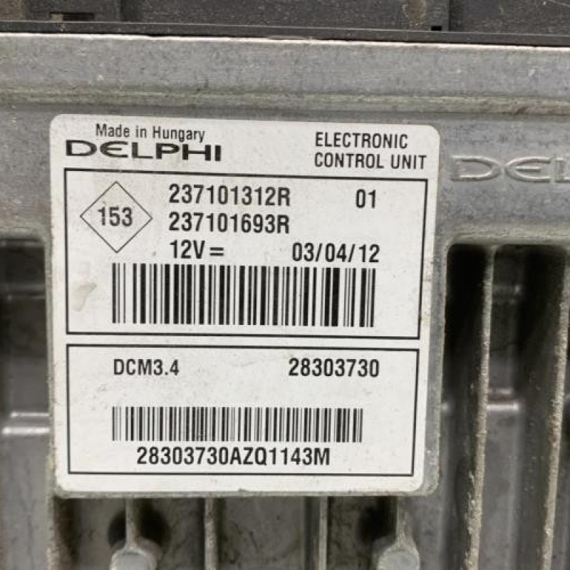 Calculateur RENAULT TWINGO 2 Photo n°2