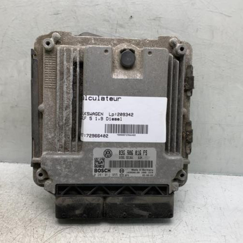 Calculateur VOLKSWAGEN GOLF 5 Photo n°1