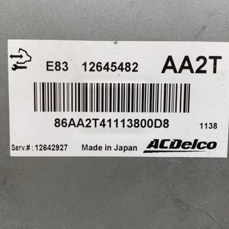 Calculateur CHEVROLET AVEO 2 Photo n°3