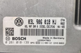 Calculateur moteur VOLKSWAGEN CADDY 3
