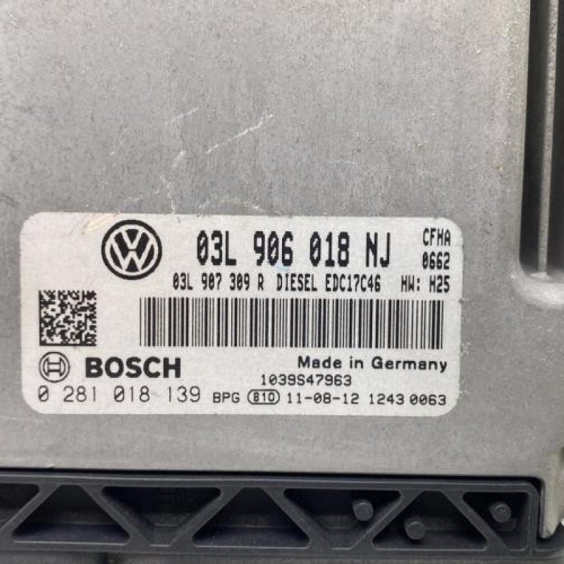 Calculateur VOLKSWAGEN CADDY 3 Photo n°2