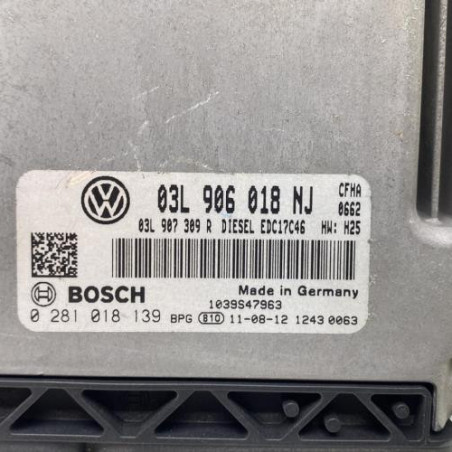 Calculateur moteur VOLKSWAGEN CADDY 3
