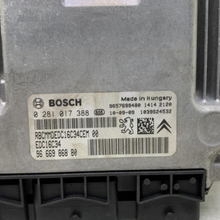 Calculateur moteur CITROEN C3 2