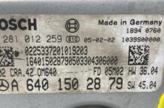 Calculateur moteur MERCEDES CLASSE A 169