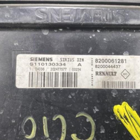 Calculateur moteur RENAULT CLIO 2