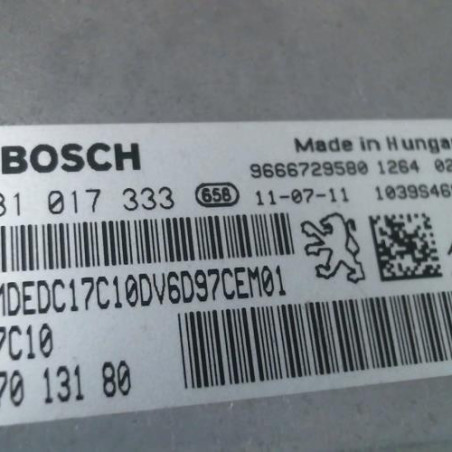 Calculateur moteur PEUGEOT 308 1