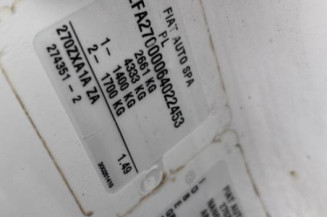 Armature avant, Masque avant FIAT SCUDO 2