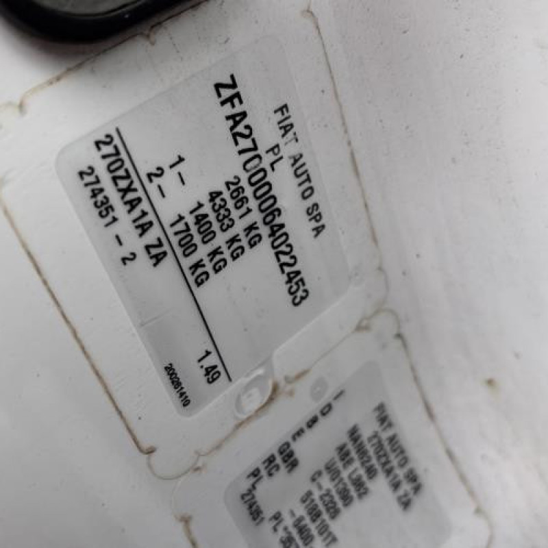 Armature avant, Masque avant FIAT SCUDO 2 Photo n°20