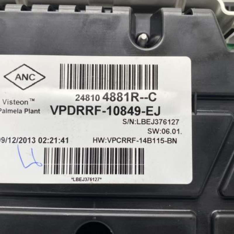 Compteur RENAULT CAPTUR 1 Photo n°3