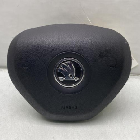 Air bag conducteur SKODA FABIA 2 Photo n°1