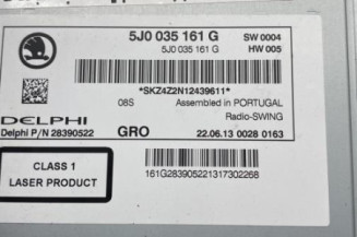 Autoradio d'origine SKODA FABIA 2