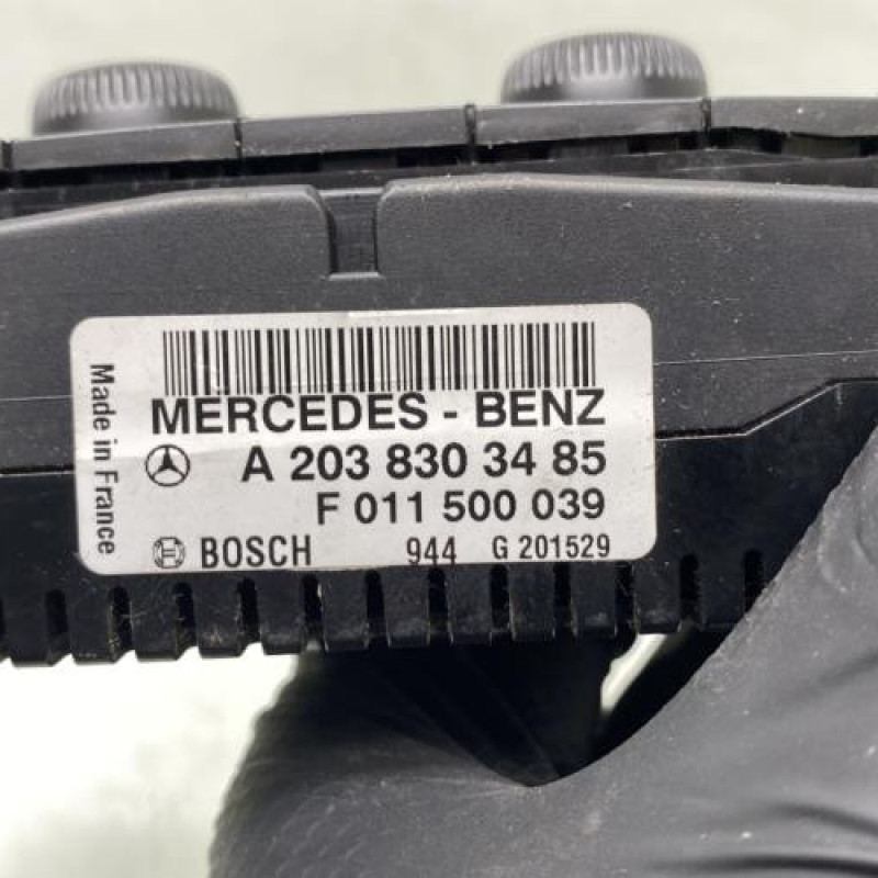 Commande chauffage MERCEDES CLASSE C 203 Photo n°4