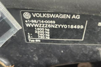 Pare choc avant VOLKSWAGEN POLO 3