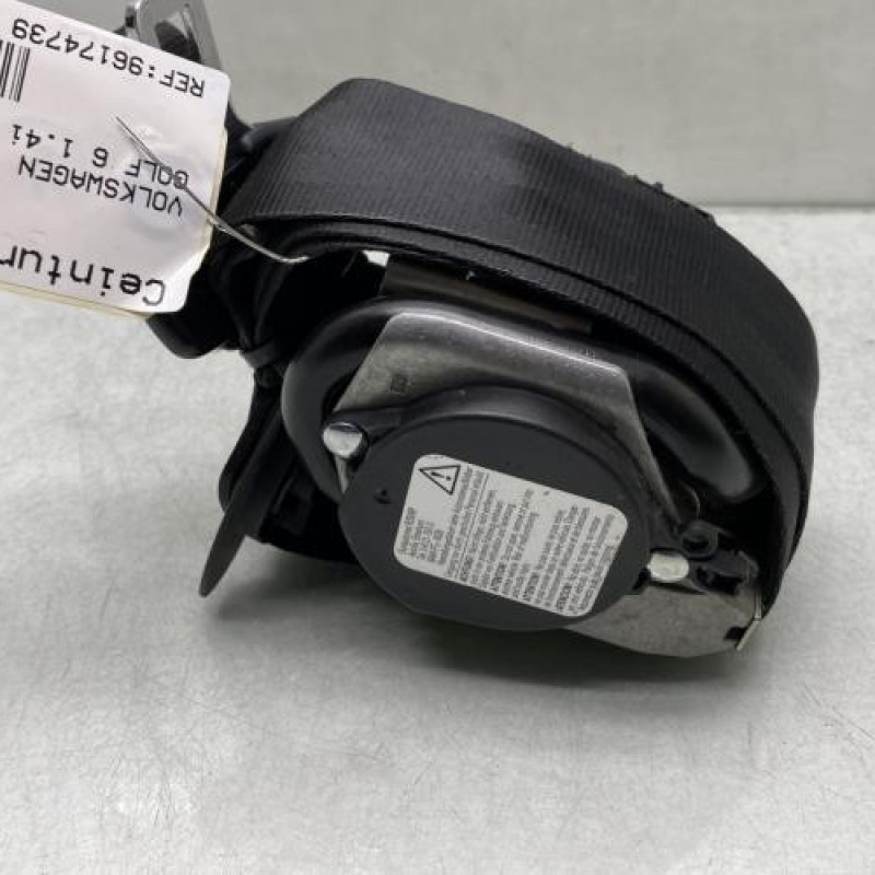 Pretensionneur de ceinture avant droit VOLKSWAGEN GOLF 6 Photo n°4