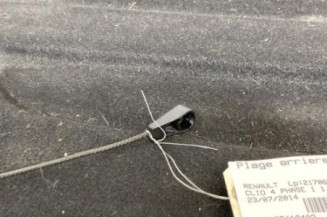 Plage arriere RENAULT CLIO 4