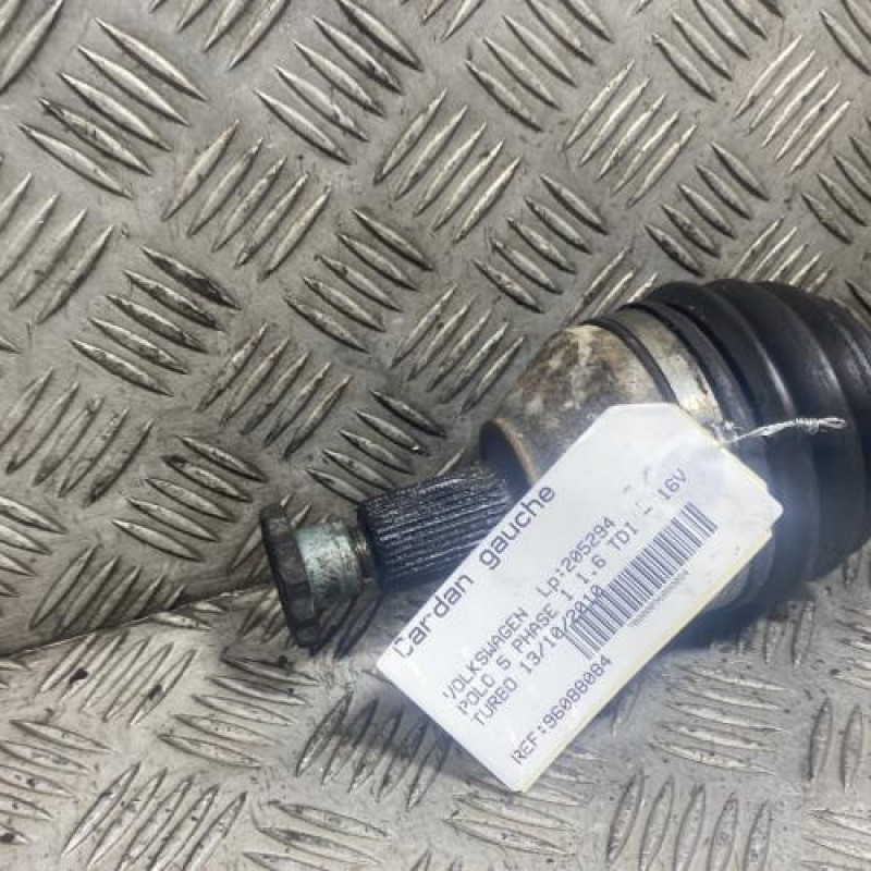 Cardan gauche (transmission) VOLKSWAGEN POLO 5 Photo n°4