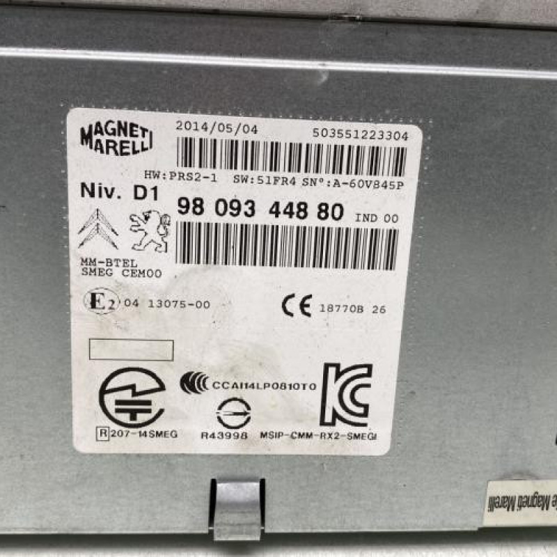 Autoradio d'origine CITROEN C4 PICASSO 2 Photo n°2
