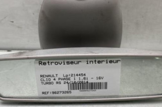 Retroviseur interieur RENAULT CLIO 4 Photo n°1