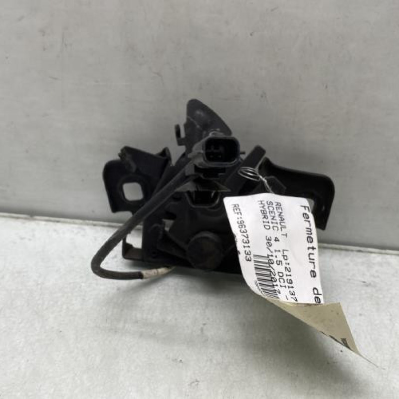 Fermeture de capot RENAULT SCENIC 4 Photo n°1