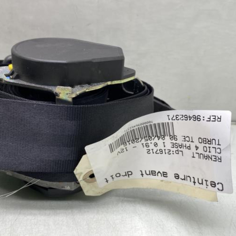 Pretensionneur de ceinture avant droit RENAULT CLIO 4 Photo n°6
