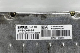Calculateur moteur PEUGEOT 307