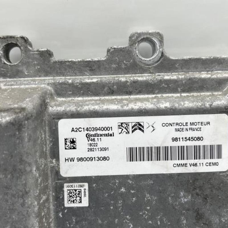 Calculateur moteur PEUGEOT 208 1 Photo n°2