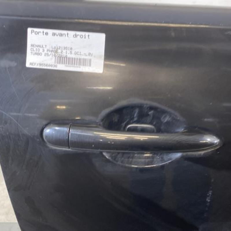 Porte avant droit RENAULT CLIO 3 Photo n°2
