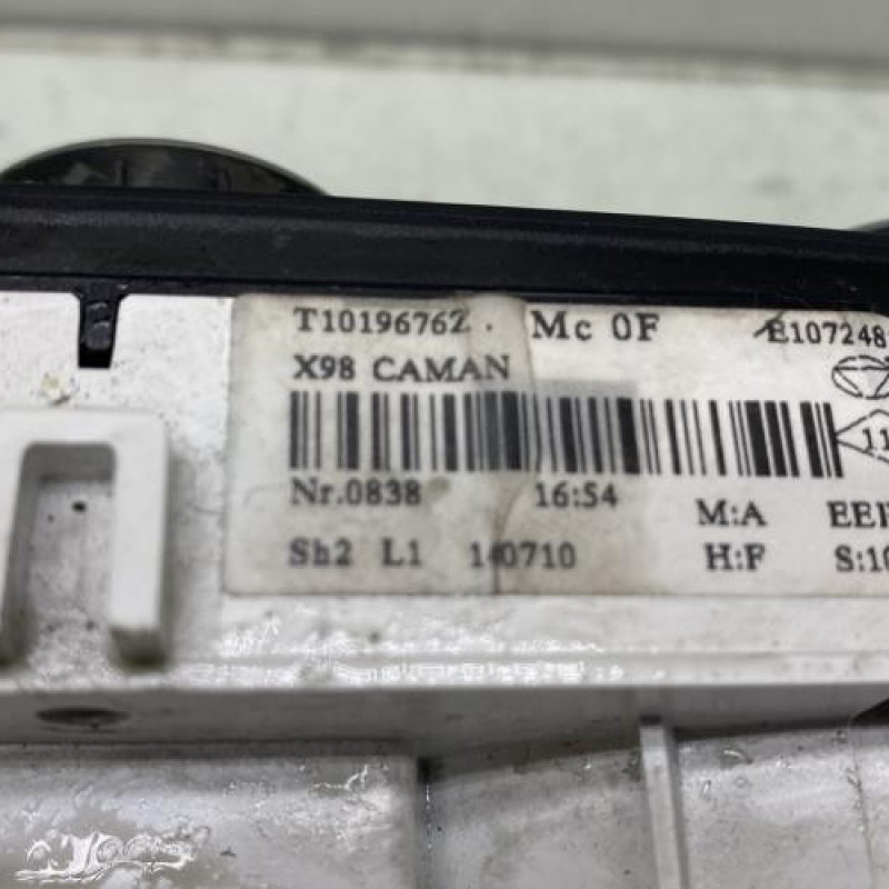 Commande chauffage RENAULT CLIO 4 Photo n°3