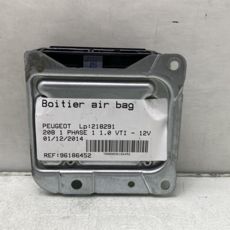 Boitier air bag PEUGEOT 208 1 Photo n°4