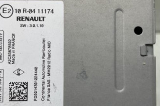Autoradio d'origine RENAULT CLIO 4