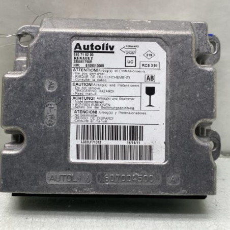 Boitier air bag RENAULT LAGUNA 3 Photo n°1