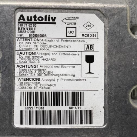Boitier air bag RENAULT LAGUNA 3