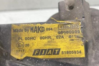 Optique avant principal droit (feux)(phare) FIAT DOBLO 1