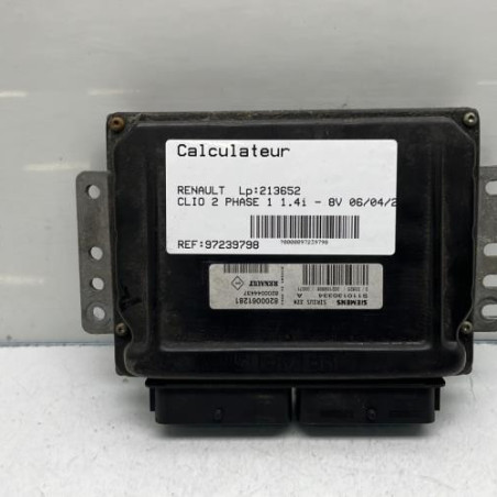 Calculateur moteur RENAULT CLIO 2 Photo n°1