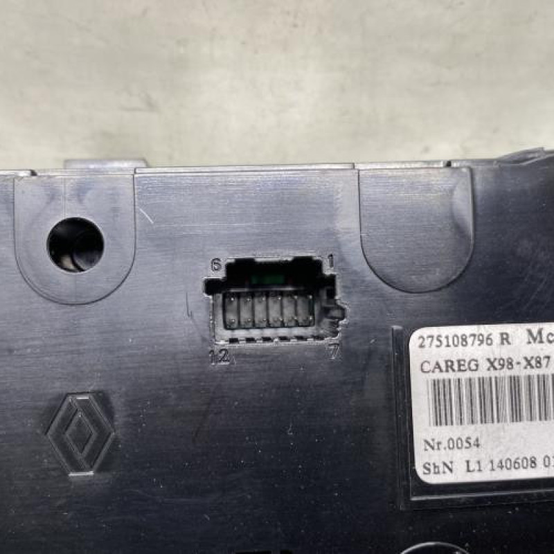 Commande chauffage RENAULT CAPTUR 1 Photo n°5