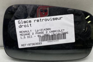 Glace retroviseur droit RENAULT MEGANE 2 Photo n°1