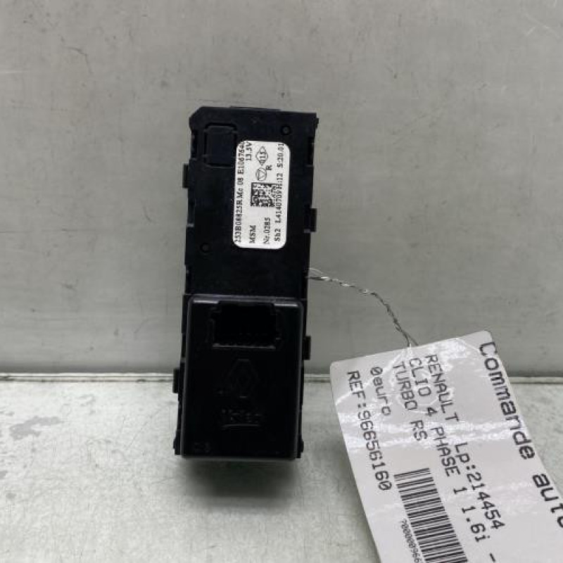 Commande autoradio RENAULT CLIO 4 Photo n°2