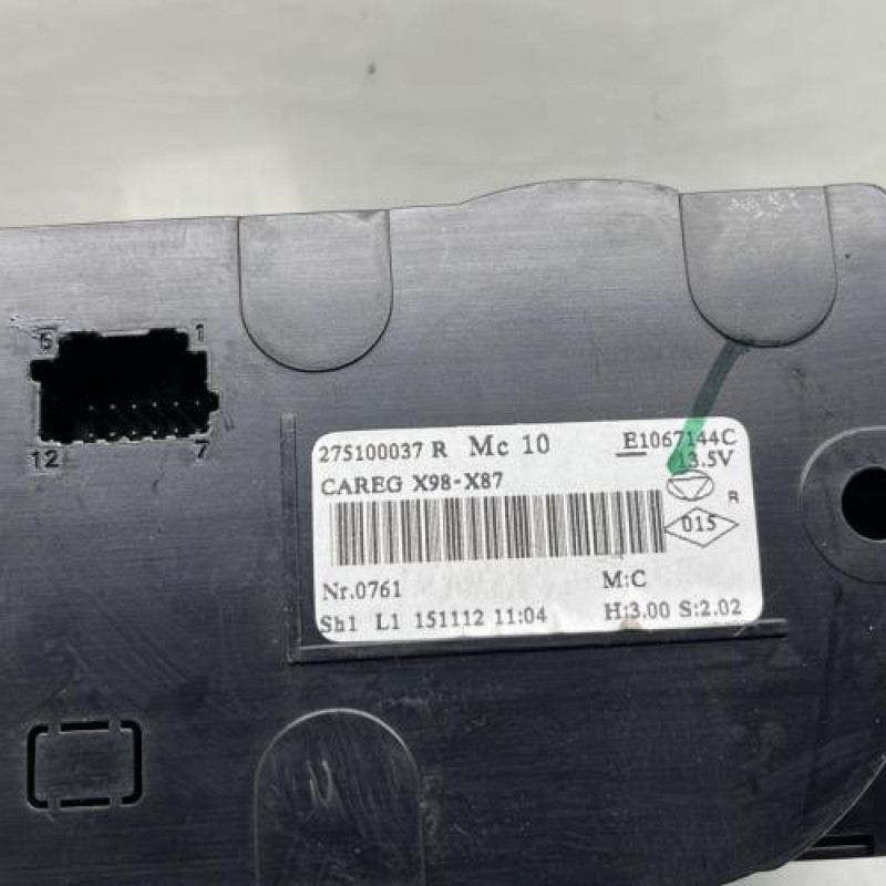Commande chauffage RENAULT CAPTUR 1 Photo n°5