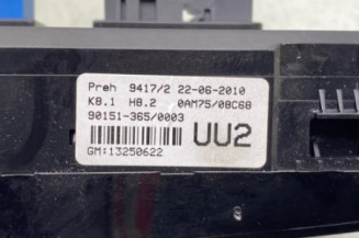 Commande chauffage OPEL ZAFIRA B