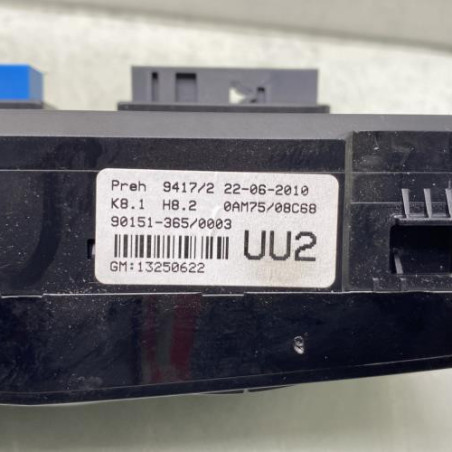 Commande chauffage OPEL ZAFIRA B