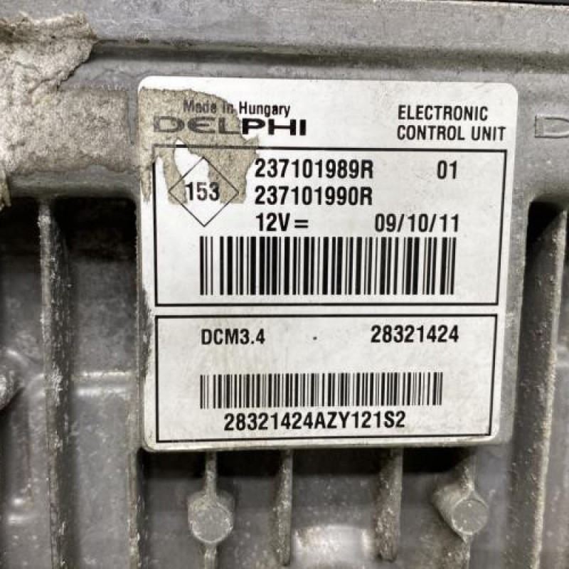 Calculateur moteur RENAULT KANGOO 2 Photo n°2