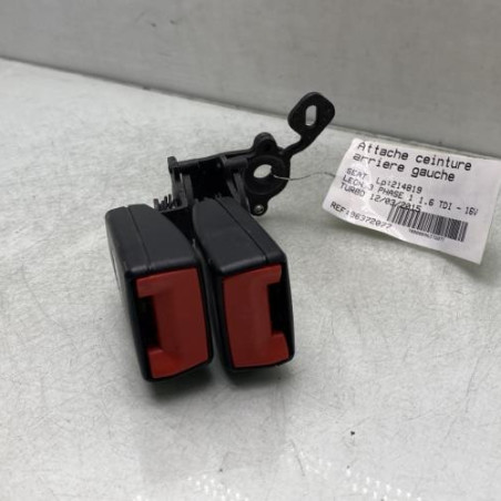 Attache ceinture arriere gauche SEAT LEON 3 Photo n°1