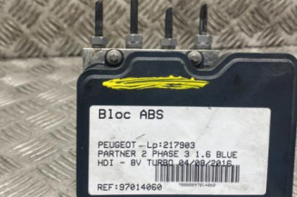 Bloc ABS (freins anti-blocage) PEUGEOT PARTNER 2 Photo n°1