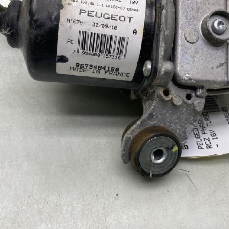 Moteur essuie glace avant droit PEUGEOT RCZ Photo n°8