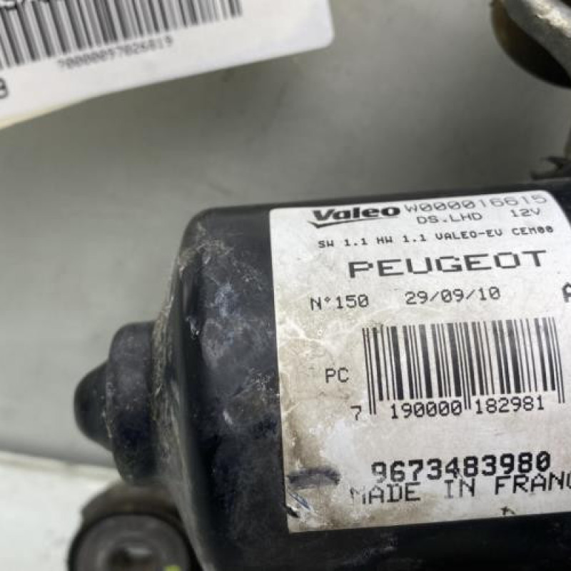 Moteur essuie glace avant gauche PEUGEOT RCZ Photo n°5