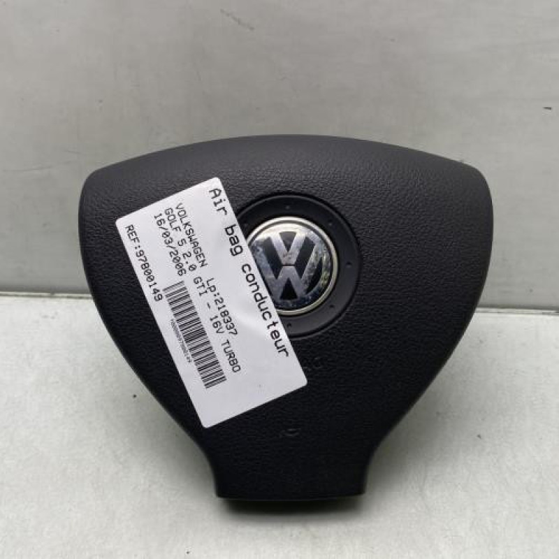 Air bag conducteur VOLKSWAGEN GOLF 5 Photo n°1