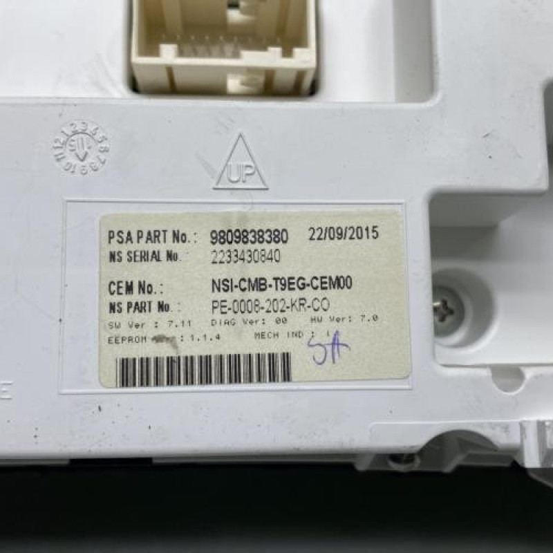 Compteur PEUGEOT 308 2 SW Photo n°5